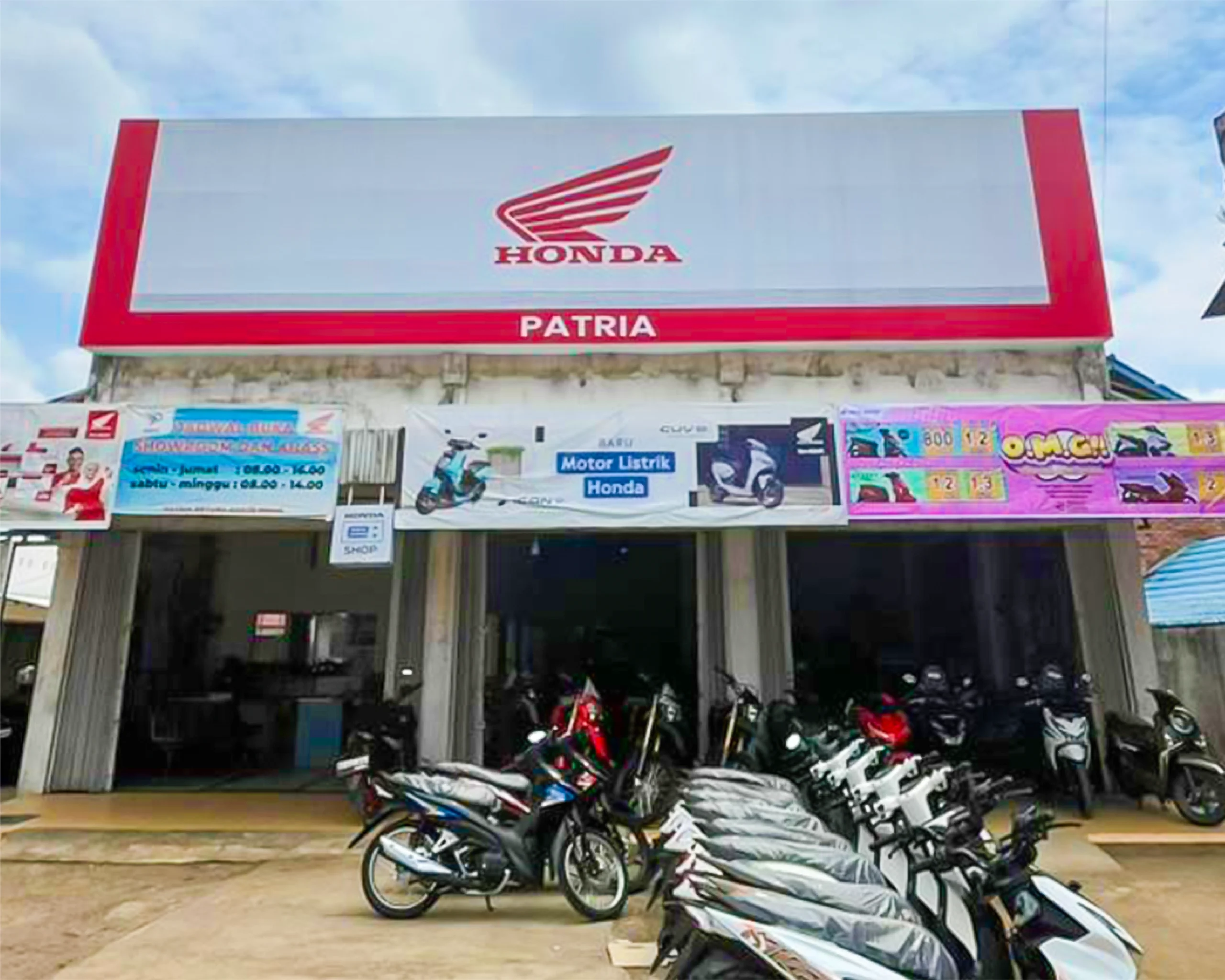 honda patria betung